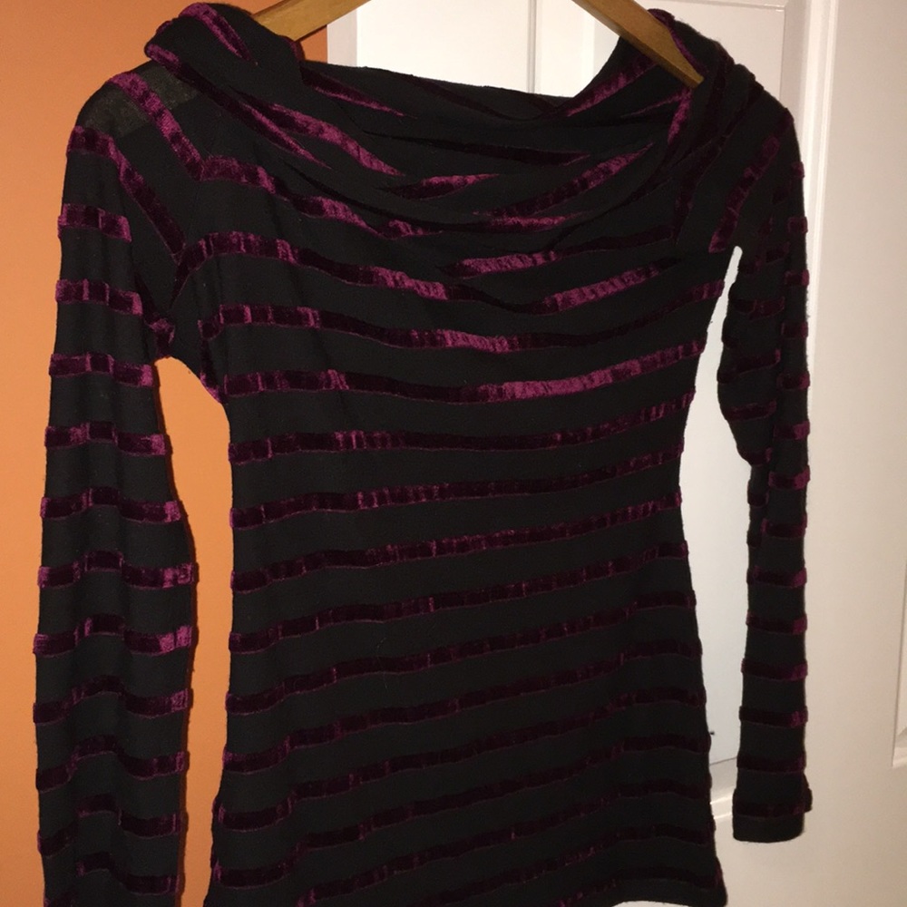 BCBG festive blouse